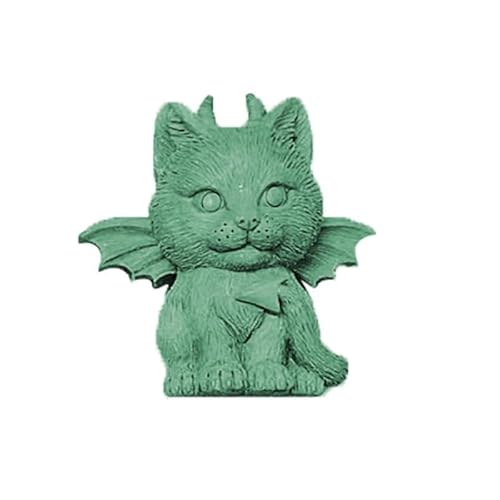 Little Monsters Katze Epoxidharz Form Handmades Duftkerze Silikonform DIY Pflaster Tisch Ornament Werkzeug Antihaft Kleine Monster Katze Silikonform Form Schmuckherstellung Form von Woedpez