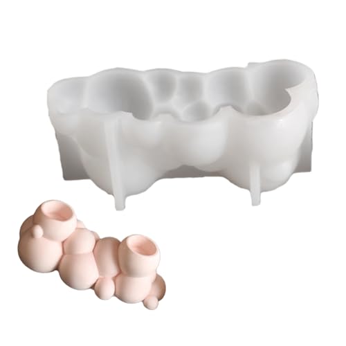 Silikonform Für Kerzenbasis Elegante Katzen Klaue/blasenförmige Teelichthalter Form Home Desktop Dekoration Making Form von Woedpez