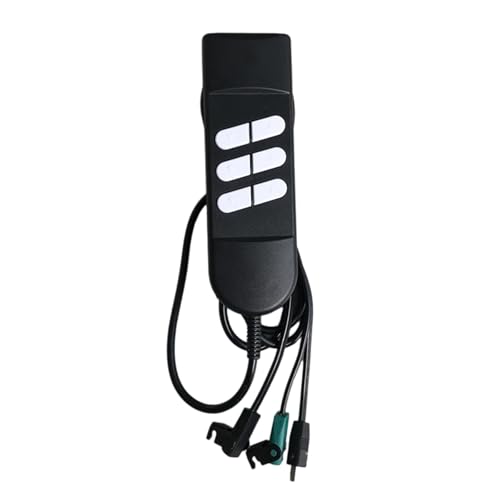 Verbessern Sie Ihre Liege mit 6-Tasten-Fernbedienung, robuste ABS-Materialien, ergonomischer Griff mit Kordel für Power-Liegestuhl-Sofa Verbessern Sie Ihre Liege mit 6-Tasten-Fernbedienung, robuste ABS-Materialien, ergonomischer Griff mit Kordel für Power-Liegestuhl-Sofa von Woedpez