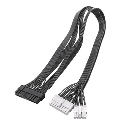 Woedpez 12VHPWR Modulares Stromkabel Für GXTX Lüfterloses Grafikkartenmodulkabel Flachkabel 24-polig Bis 18-polig 10-polig Grauer Kopf Woedpez 12VHPWR Modulares Stromkabel Für GXTX Lüfterloses Grafikkartenmodulkabel Flachkabel 24-polig Bis 18-polig 10-polig Grauer Kopf von Woedpez
