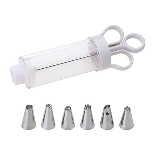 Zuckerguss Spender Cupcake Füllinjektor Dessert Creme Rohrspritze Mit 5 Zuckerguss Düsen Kuchen Dekorationswerkzeug von Woedpez