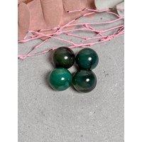 Grüne Achat Kugel 2 cm Kleine Edelstein Aus Polierter Heilstein Dekokugel Sphäre Grün Spiritueller Kristall von WoelkchenWunderShop