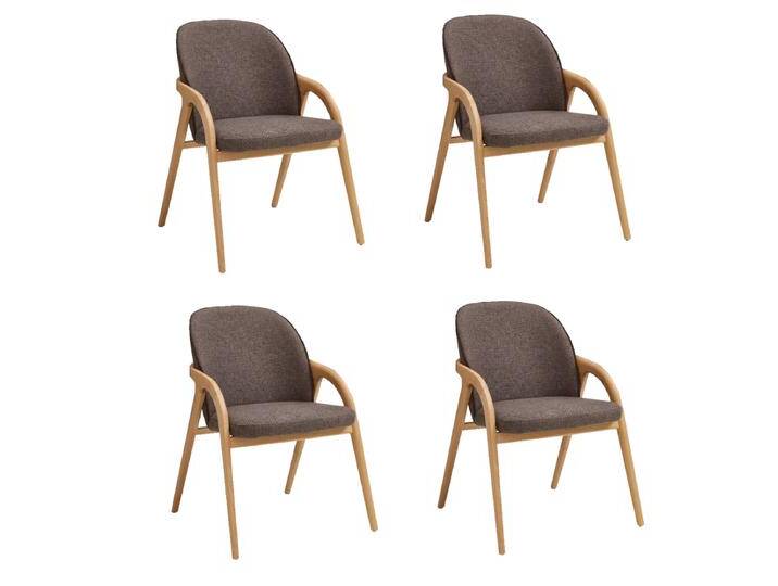 Wöstmann WM 2250 Esszimmerstuhl im 4er-Set mit wählbarem Bezug in Stoff oder Leder Stuhl mit Armlehnen und Kedernaht ideal für Ihr Esszimmer Wöstmann WM 2250 Esszimmerstuhl im 4er-Set mit wählbarem Bezug in Stoff oder Leder Stuhl mit Armlehnen und Kedernaht ideal für Ihr Esszimmer von Wöstmann