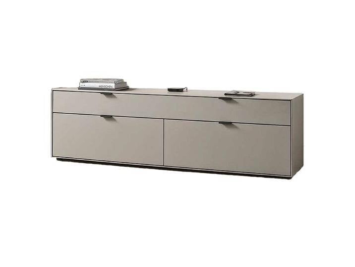 Wöstmann WM 2380 großes Lowboard 1851 in Lack mit zwei Fächern in einer Klappe sowie zwei Auszügen Farbausführung wählbar Wöstmann WM 2380 großes Lowboard 1851 in Lack mit zwei Fächern in einer Klappe sowie zwei Auszügen Farbausführung wählbar von Wöstmann