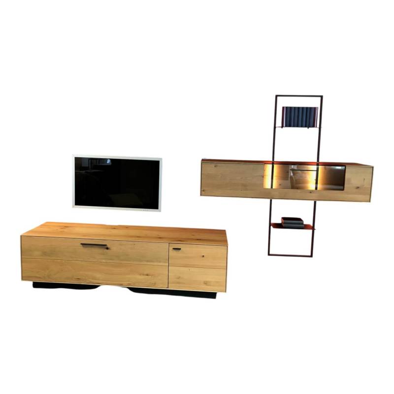 Wohnwand WM 1880 Ausführung Wildeiche Wohnwand WM 1880 Ausführung Wildeiche von Wöstmann