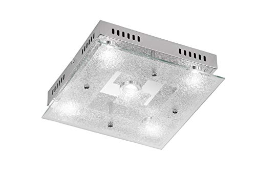 Action Deckenleuchte, 5 x LED, 5 W, 30 x 7,5 x 30 cm, 3000 K, 420 lm, Energieeffizenzklasse A+, 5-fl von Wofi