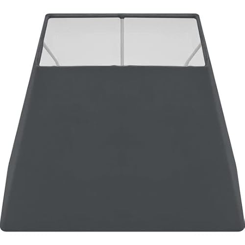 Wogati® Premium Lampenschirm E14/E27 Baumwolle | Verschiedene Größen & Farben | Schwarz Trapez/Größe: S | Für Stehlampe, Hängelampe und Tischlampe von Wogati