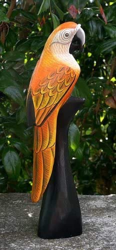 SITTICH Vogel Tier Holz Kakadu Papagei07 von Wogeka