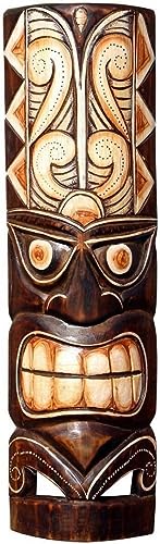 Wogeka Schöne 50 cm Tiki Holz Maske Neuseeland Maori Wandmaske Handarbeit Bali Maske86 Wogeka Schöne 50 cm Tiki Holz Maske Neuseeland Maori Wandmaske Handarbeit Bali Maske86 von Wogeka