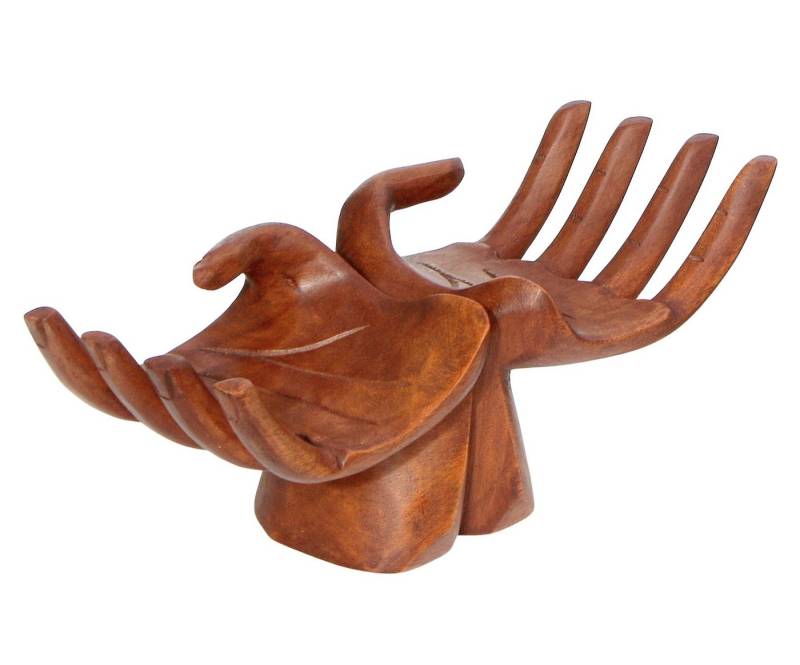 Wogeka Dekoschale Dekoschale Holz-Schale Hände Schmuck-Schale Snackschale Dekoration Wogeka Dekoschale Dekoschale Holz-Schale Hände Schmuck-Schale Snackschale Dekoration von Wogeka