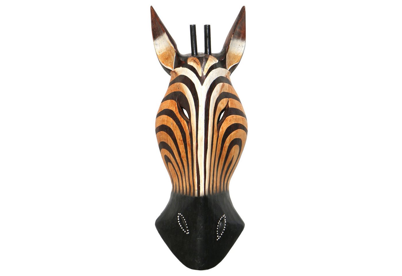 Wogeka Wanddekoobjekt Tier-Maske Gazelle Antilope 40 zum Aufhängen Afrika Wanddeko von Wogeka