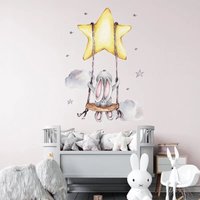 Verschiedene Motive - Wandsticker Wandtattoo Sticker Wand Dekor Selbstklebend Kinderzimmer von Wohlfy