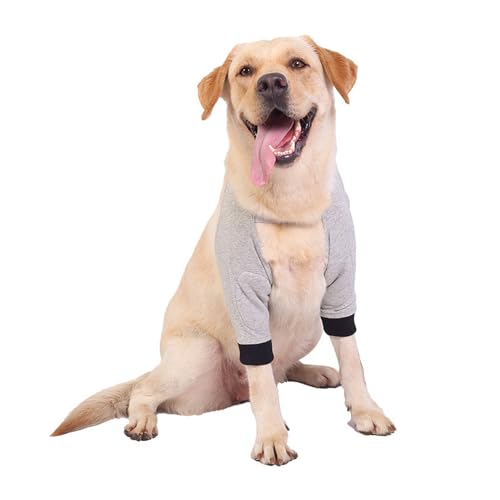 Recovery Sleeve Dog, Elbow Pads for Dogs, Front Leg Cuff for Dogs,Elasticity Elbow Pads for Dogs,Verstellbar, für die Erholung der Vorderbeine des Hundes (L) von Wohlstand
