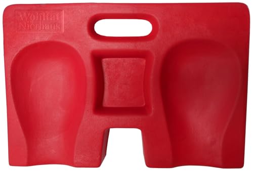 NIERHAUS WOHLTAT KNIESCHONER - Kniekissen Anatomic Ergopad - Komfortabler und praktischer Knieschutz aus Schaum für Fliesenleger, Handwerker, Bodenleger, Gartenarbeiten - Feuchtigkeit-resistent NIERHAUS WOHLTAT KNIESCHONER - Kniekissen Anatomic Ergopad - Komfortabler und praktischer Knieschutz aus Schaum für Fliesenleger, Handwerker, Bodenleger, Gartenarbeiten - Feuchtigkeit-resistent von Nierhaus Knieschutz