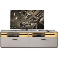 Wohn-Concept Como TV-Unterteil Holzwerkstoff/Granit Steinfurnier Sahara Creme lackiert von Wohn-Concept