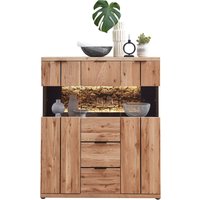 Wohn-Concept Donna Highboard Wildeiche Massivholz/Echtkork Bianco furniert Wohn-Concept Donna Highboard Wildeiche Massivholz/Echtkork Bianco furniert von Wohn-Concept