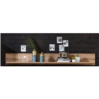 Wohn-Concept Manhattan Wandboard Holzwerkstoff Haveleiche Cognac 155x25x20 cm von Wohn-Concept