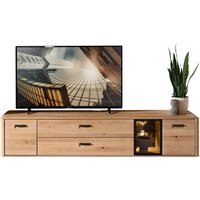 Wohn-Concept Montana Hängeelement Wildeiche Massivholz/Kork braun von Wohn-Concept