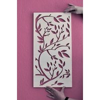 3D Bild Eleganter Ast Mit Blättern von WohnDesignStill