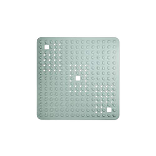 Duschmatte Mint/quadratisch: 60x60 cm - sehr rutschfest & sehr robust - Antirutschmatte für Dusche oder Badewanne - waschbar bei 60°C von WohnDirect