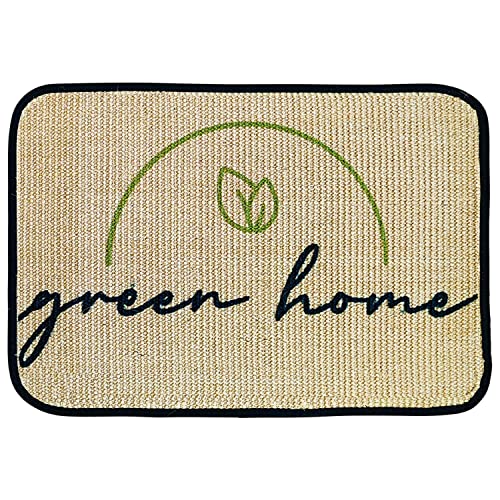WohnDirect Eco-Sisal Fußmatte 40x60 - Fußmatte 100% Sisal - rutschfeste Türmatte Green Home - Kratzmatte - Made In Germany von WohnDirect
