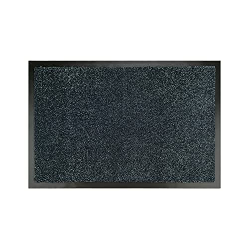 Premium Fußmatte Anthrazit 78x150 cm für Innen und Außen - Schmutzfangmatte mit sehr guter Schmutzaufnahme - rutschfest & waschbar - Küchenteppich, Teppich Läufer, Küchenläufer, Eingangsmatte Premium Fußmatte Anthrazit 78x150 cm für Innen und Außen - Schmutzfangmatte mit sehr guter Schmutzaufnahme - rutschfest & waschbar - Küchenteppich, Teppich Läufer, Küchenläufer, Eingangsmatte von WohnDirect