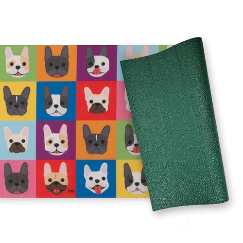 WohnDirect Küchenteppich waschbar 50 x 60 cm - für Innen bis 10m Länge - rutschfest + zuschneidbar - Küchenmatte, Fußmatte, Küchenläufer - leicht abwaschbar von WohnDirect