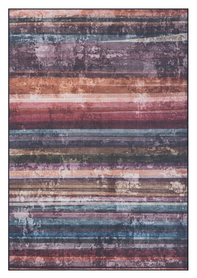 Teppich MY-RUG Waschbarer Teppich "Jasper" 160x230cm, bunt, Wohnando, rechteckig, Höhe: 10 mm, für drinnen und draußen, maschinen waschbar bis 30Grad von Wohnando