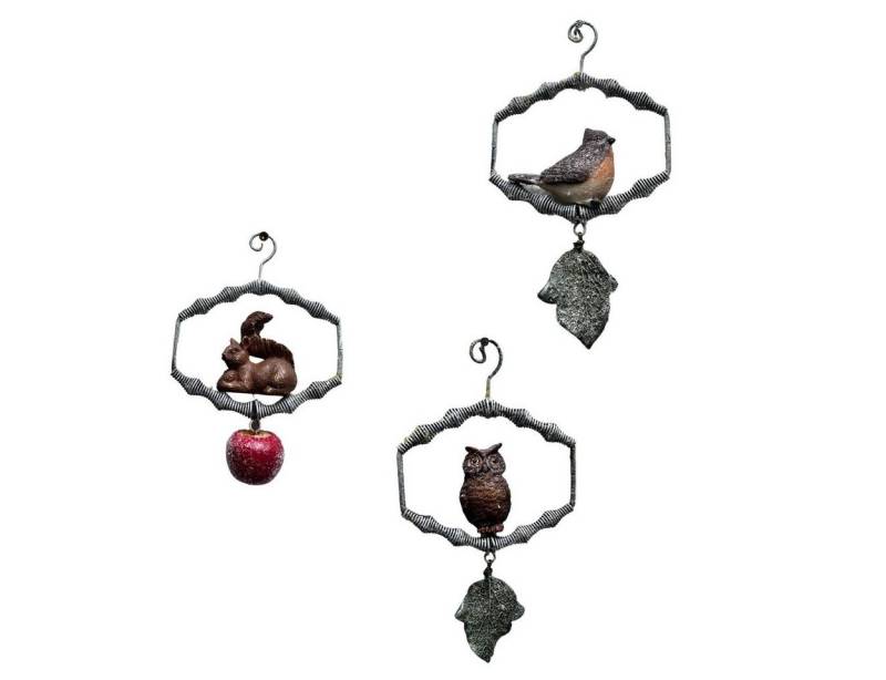 Wohnando Christbaumschmuck Weihnachtliche Dekoration zum Aufhängen mit entzückenden Tierfiguren Wohnando Christbaumschmuck Weihnachtliche Dekoration zum Aufhängen mit entzückenden Tierfiguren von Wohnando