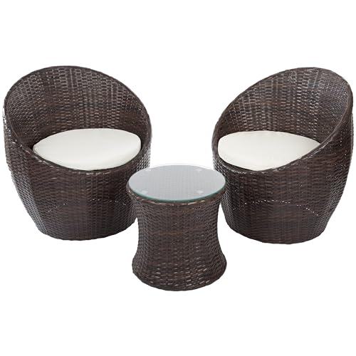 Wohnando Garten Lounge 3er Sitzgarnitur inkl. Sitzkissen von Wohnando