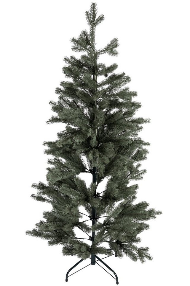 Wohnando Künstlicher Weihnachtsbaum Tannenbaum-Alternative mit realistischem Design 150cm, 451 Äste von Wohnando