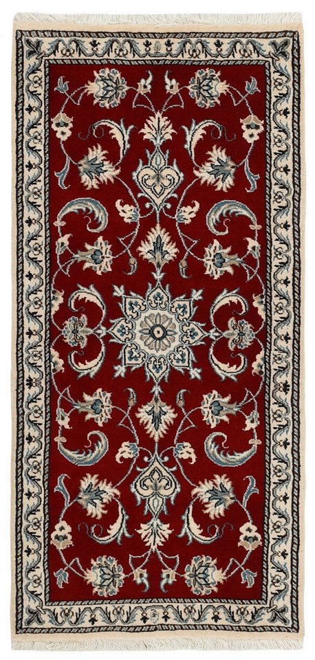 Wohnando Teppich MY-RUG Perserteppich Nain Kashmar Medaillon-Design rot 145x68cm, Rechteckig, Höhe: 12 mm, Handgeknüpfter Teppich,Handgesponnene Wolle, mit Naturfarben gegärbt Wohnando Teppich MY-RUG Perserteppich Nain Kashmar Medaillon-Design rot 145x68cm, Rechteckig, Höhe: 12 mm, Handgeknüpfter Teppich,Handgesponnene Wolle, mit Naturfarben gegärbt von Wohnando