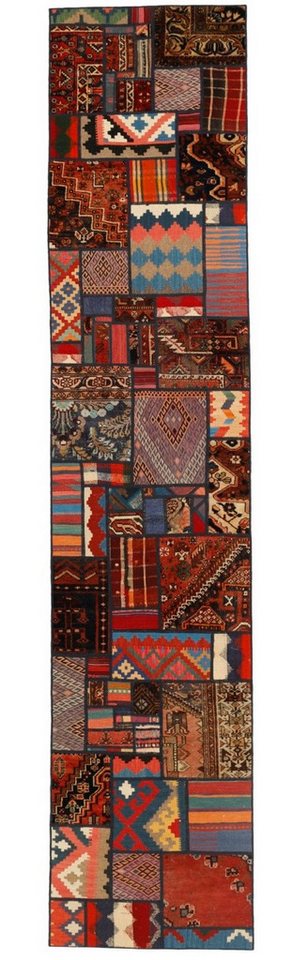 Wohnando Teppich MY-RUG Perserteppich Patchwork Geometrische Muster rot 400x80cm, Läufer, Höhe: 10 mm, Handgeknüpfter Teppich,Handgesponnene Wolle, mit Naturfarben gegärbt Wohnando Teppich MY-RUG Perserteppich Patchwork Geometrische Muster rot 400x80cm, Läufer, Höhe: 10 mm, Handgeknüpfter Teppich,Handgesponnene Wolle, mit Naturfarben gegärbt von Wohnando
