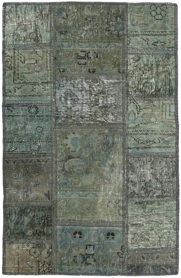 Wohnando Teppich MY-RUG Vintage Patch Work Floral & Ornamentiert 90x60cm, Rechteckig, Höhe: 10 mm, Handgeknüpfter Teppich,Handgesponnene Wolle, mit Naturfarben gegärbt Wohnando Teppich MY-RUG Vintage Patch Work Floral & Ornamentiert 90x60cm, Rechteckig, Höhe: 10 mm, Handgeknüpfter Teppich,Handgesponnene Wolle, mit Naturfarben gegärbt von Wohnando