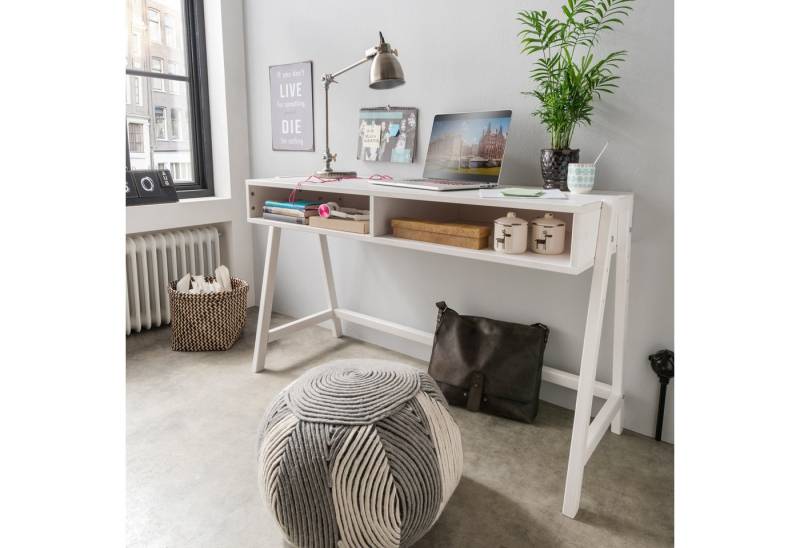 Wohnglücklich Kinderschreibtisch Infanskids, Aus hochwertigem Massivholz von Wohnglücklich