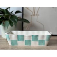 Auflaufform - Keramik Backform Backgeschirr Keramikgeschirr -Tischdekoration Handgefertigt in Italien Servieren Geschenkidee von Wohnharmonie