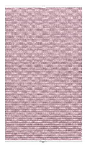 Wohnidee Plissee zur Montage in den Glasfalz, Blickdichtes Faltrollo, Inklusive 4 Montage-Träger und 2 Bediengriffen, Rosa, 70 x 130 cm (BxH) Wohnidee Plissee zur Montage in den Glasfalz, Blickdichtes Faltrollo, Inklusive 4 Montage-Träger und 2 Bediengriffen, Rosa, 70 x 130 cm (BxH) von Gardinia