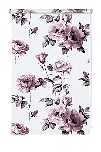 Wohnidee Rollo Tageslicht Rose zum zum Klemmen, Kleben oder Schrauben, Blickdicht, Alle Montage-Teile inklusive, Weiß, 45 x 150 cm (BxH) Wohnidee Rollo Tageslicht Rose zum zum Klemmen, Kleben oder Schrauben, Blickdicht, Alle Montage-Teile inklusive, Weiß, 45 x 150 cm (BxH) von Gardinia