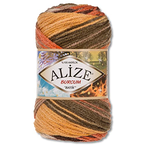 Alize 100 g Burcum Batik Wolle in 30 Auswahl Farbverlaufswolle (6060) von Wohnkult