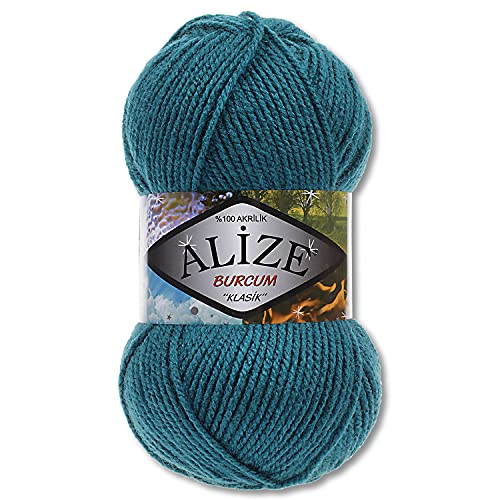 Alize 100 g Burcum Klasik Wolle (Petrol (212)) von Wohnkult