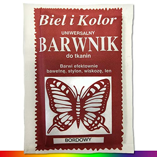 Wohnkult 10g Batikfarbe Textilfarbe Stofffarbe färben Textilien Farben zur Auswahl (Bordeaux) von Wohnkult