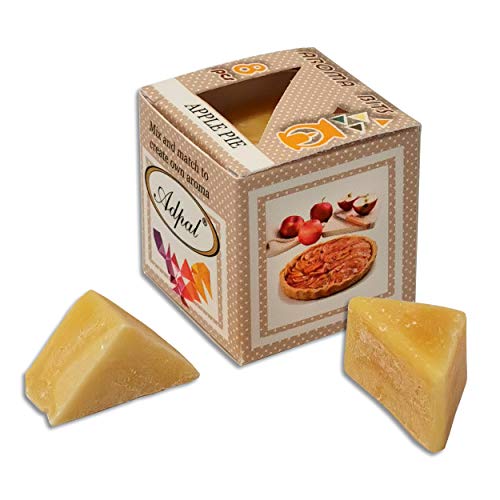 Wohnkult Duftwachs 8 Stück je Packung 30 Düfte Aroma Schmelzwachs Wax Aromatic Duftkerze (Apfelkuchen) von Wohnkult