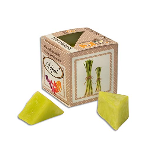 Wohnkult Duftwachs 8 Stück je Packung 30 Düfte Aroma Schmelzwachs Wax Aromatic Duftkerze (Zitronengras) von Wohnkult