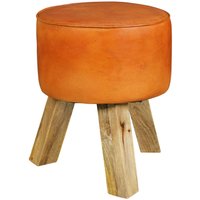 WOHNLING Hocker WL5.102 Turnbock braun von Wohnling