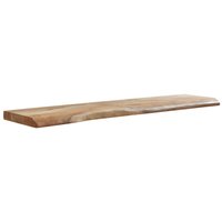 WOHNLING Regal Baumkante 120cm akazie von Wohnling