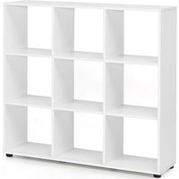 WOHNLING Regal ZARA 9 Fächer weiß von Wohnling