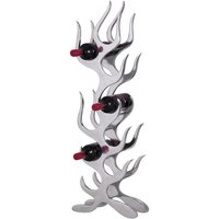 WOHNLING Weinregal WL1.255 silber von Wohnling