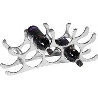WOHNLING Weinregal WL1.677 silber von Wohnling