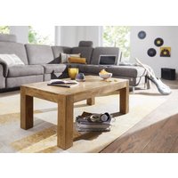 Akazie Couchtisch Massiv 110 x 60 cm von Wohnling