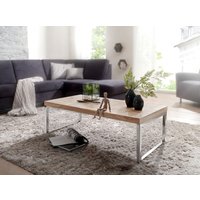 Akazie Couchtisch Massiv 120 x 60 x 40 cm von Wohnling